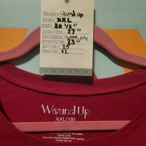 Wound Up "I'll Do It Mañana" Shirt Size Juniors XXL or Women's Medium - Picture 2 of 4